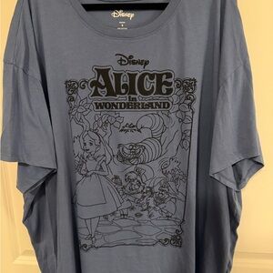 Disney Alice in Wonderland Kids Tee - Dark Blue